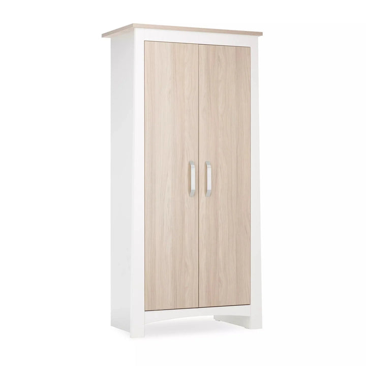 Cuddleco Wardrobes Cuddleco Ada Wardrobe - White and Ash