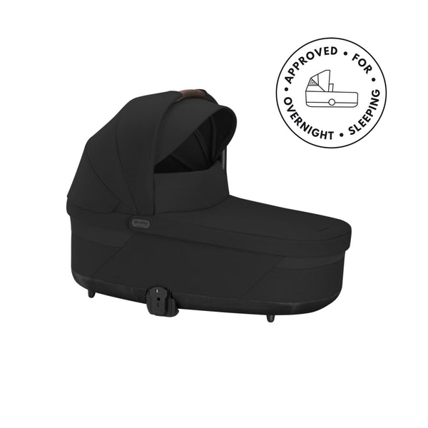 Cybex Carrycots Cybex Cot S Lux Carrycot - Moon Black (2022)