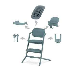 Cybex Highchairs Cybex LEMO 4 in 1 Highchair Set - Stone Blue