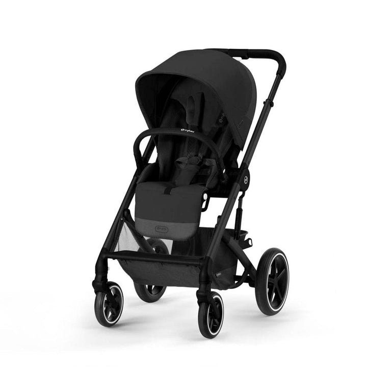 Cybex Prams & Pushchairs Cybex Balios S Lux Black Frame and Carrycot - Moon Black