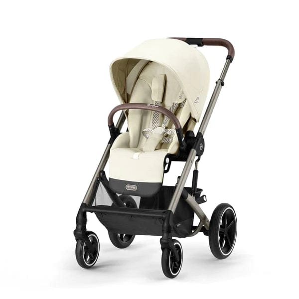 Cybex Prams & Pushchairs Cybex Balios S Lux Essential Bundle in Taupe / Seashell Beige