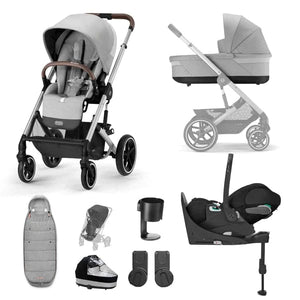 Cybex Prams & Pushchairs Cybex Balios S Lux Luxury Cloud Z2 Bundle - Taupe / Lava Grey