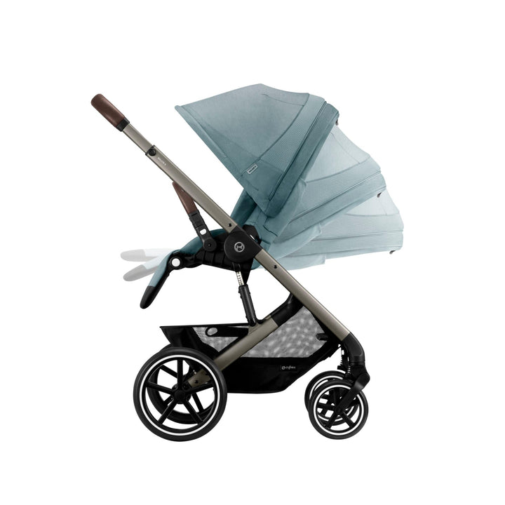 Cybex Prams & Pushchairs Cybex Balios S Lux Taupe Frame - Sky Blue (2022)