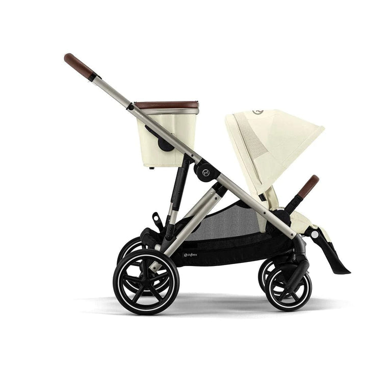 Cybex Prams & Pushchairs Cybex Gazelle S Double Tandem Pushchair - Taupe / Seashell Beige