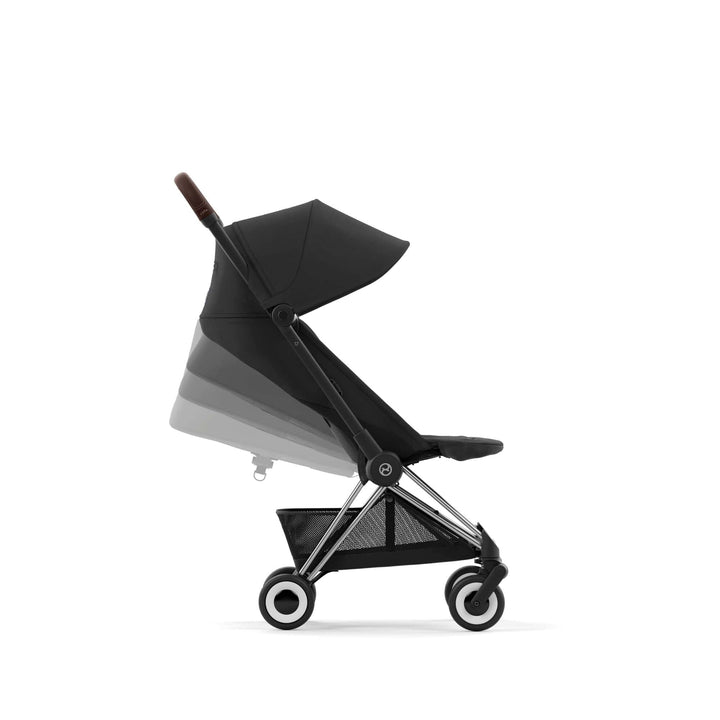 Cybex Pushchairs Cybex COYA Stroller - Chrome/Sepia Black