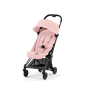 Cybex Pushchairs Cybex COYA Stroller - Matt Black/Peach Pink