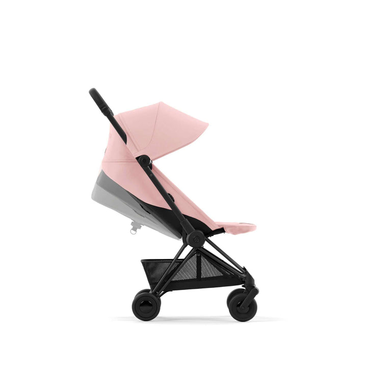 Cybex Pushchairs Cybex COYA Stroller - Matt Black/Peach Pink