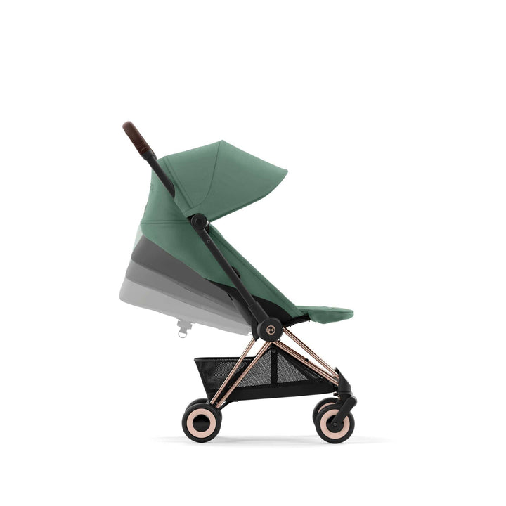 Cybex Pushchairs Cybex COYA Stroller - Rose Gold/Leaf Green