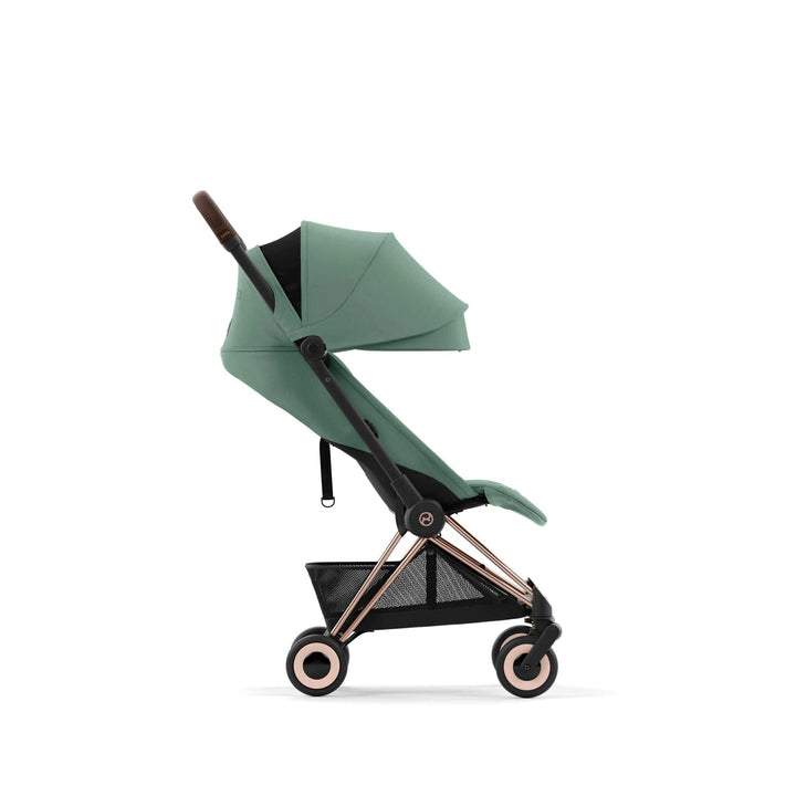 Cybex Pushchairs Cybex COYA Stroller - Rose Gold/Leaf Green