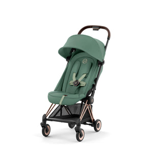 Cybex Pushchairs Cybex COYA Stroller - Rose Gold/Leaf Green