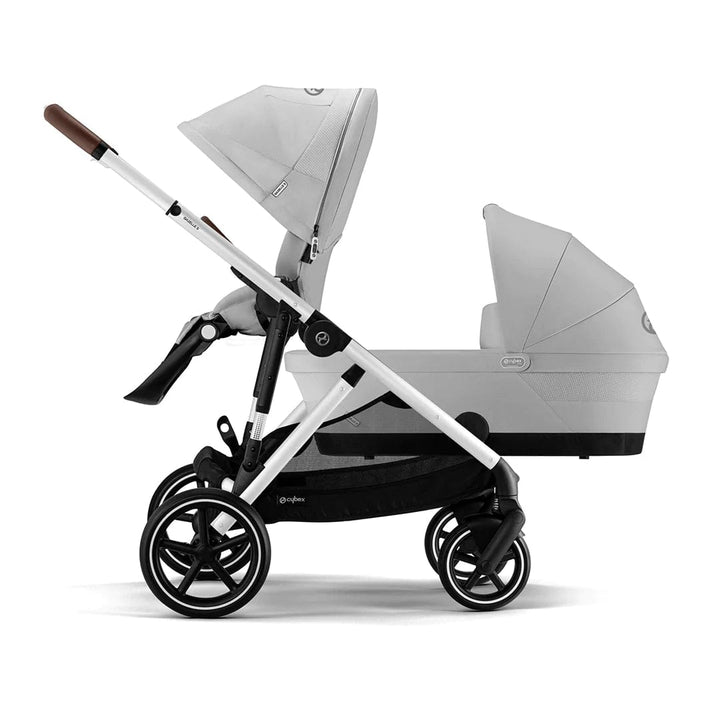 Cybex Pushchairs Cybex Gazelle S Luxury Bundle - Silver / Lava Grey