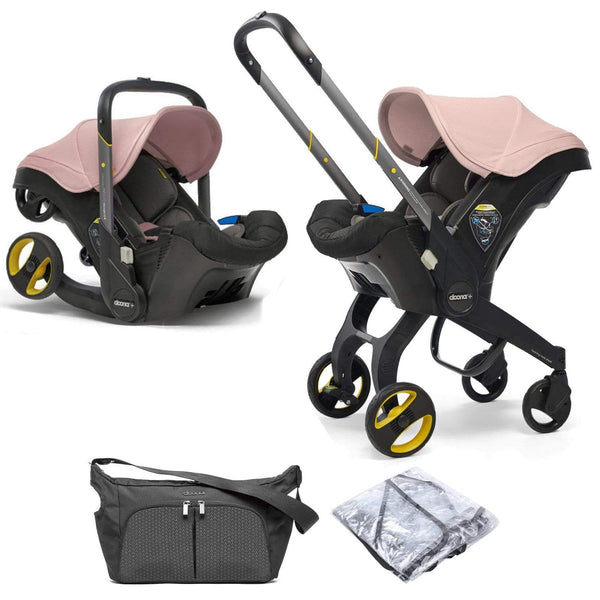 Doona car seats Doona Car Seat, Essential Bag & Raincover - Blush Pink