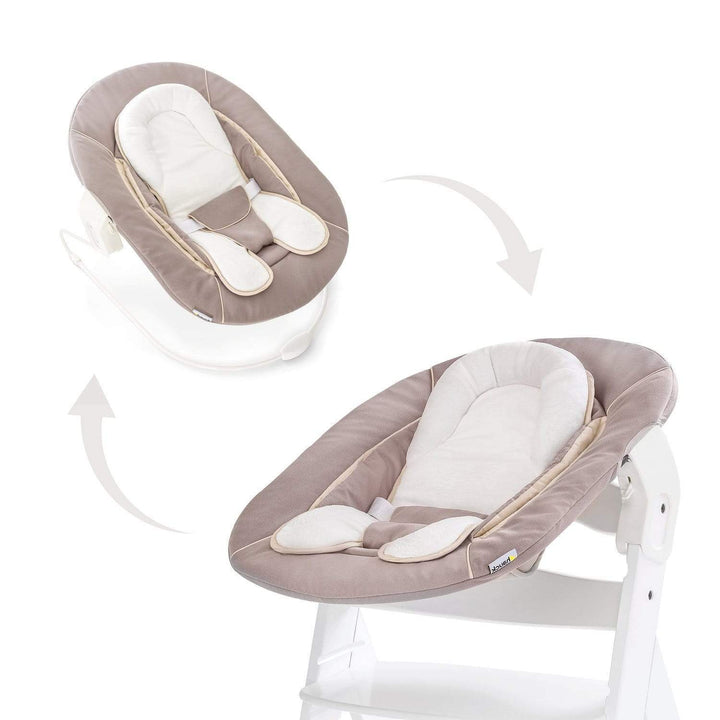 Hauck Bouncer Hauck Alpha Bouncer 2in1 - Stretch Beige