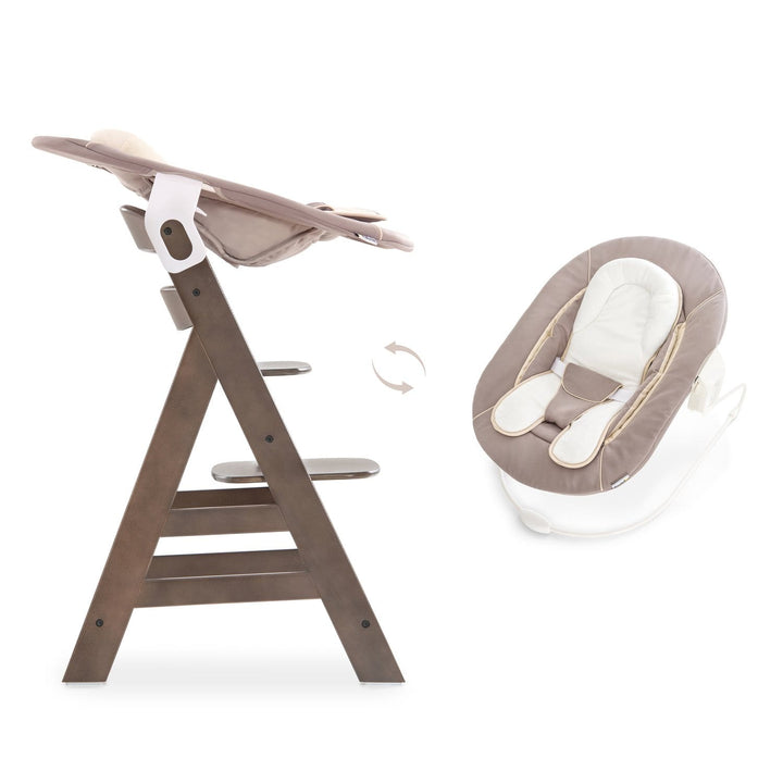 Hauck Bouncer Hauck Alpha Bouncer 2in1 - Stretch Beige