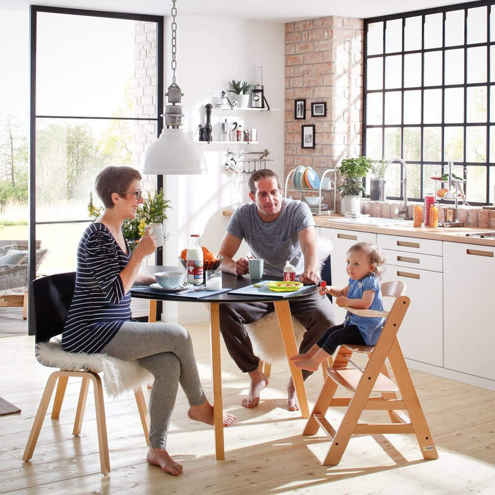 Hauck highchairs Hauck Alpha+ Wooden Highchair - Natural