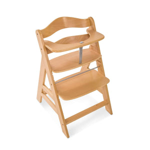 Hauck highchairs Hauck Alpha+ Wooden Highchair - Natural