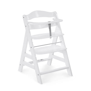 Hauck highchairs Hauck Alpha+ Wooden Highchair - White