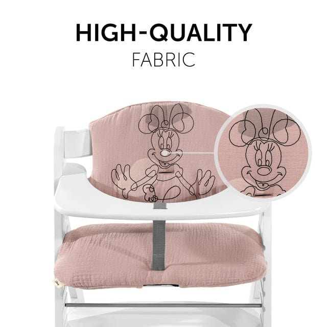 Hauck HIGHCHAIRS Hauck Highchair Pad Select - Minnie Mouse Rose