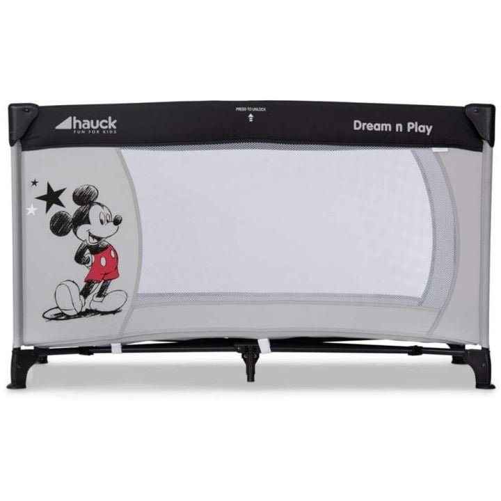 Hauck Travelcots Hauck Disney Dream N Play Travel Cot - Mickey Stars