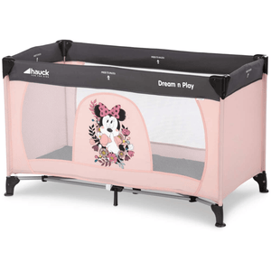 Hauck Travelcots Hauck Disney Dream N Play Travel Cot - Minnie Sweetheart