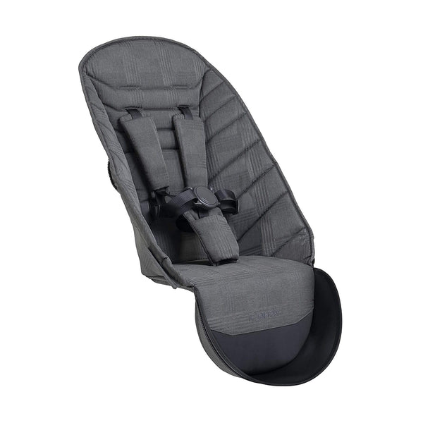 iCandy Double Kits iCandy Peach 2nd Seat Fabric & Bumper Bar - Dark Grey Check