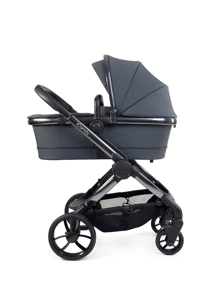 iCandy double pushchairs iCandy Peach 7 Complete Bundle - Phantom / Dark Grey