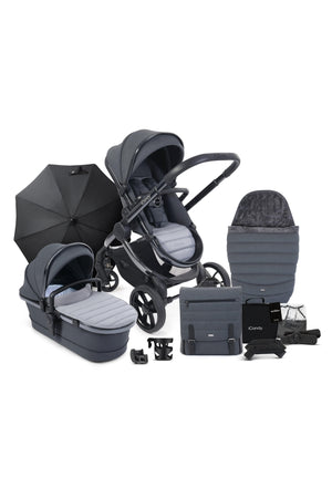 iCandy double pushchairs iCandy Peach 7 Complete Bundle - Phantom / Truffle