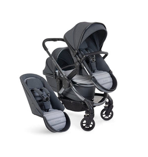 iCandy double pushchairs iCandy Peach 7 Double Pushchair - Phantom / Truffle