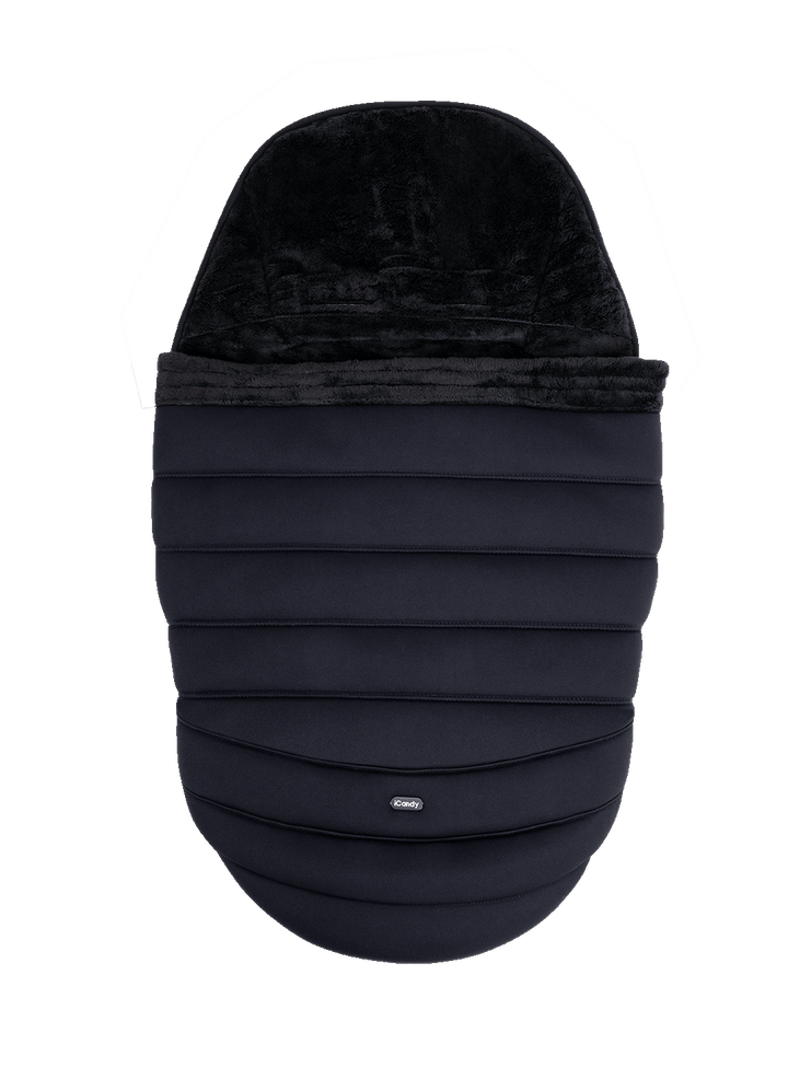 iCandy Footmuffs iCandy Peach 7 Duo Pod (Footmuff/Liner) - Black Edition