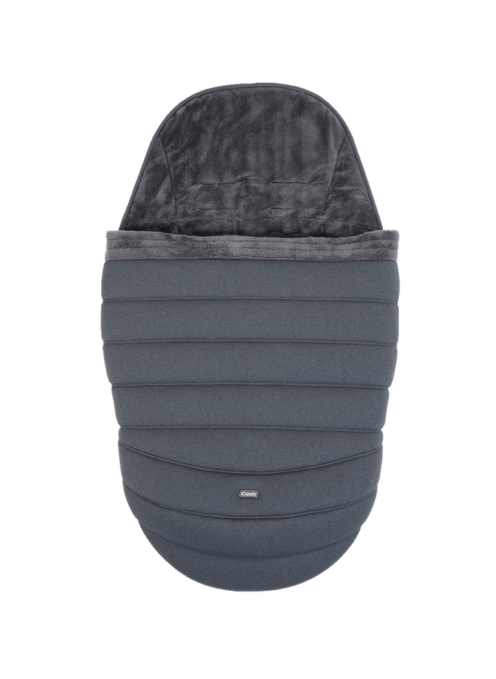 iCandy Footmuffs iCandy Peach 7 Duo Pod (Footmuff/Liner) - Dark Grey