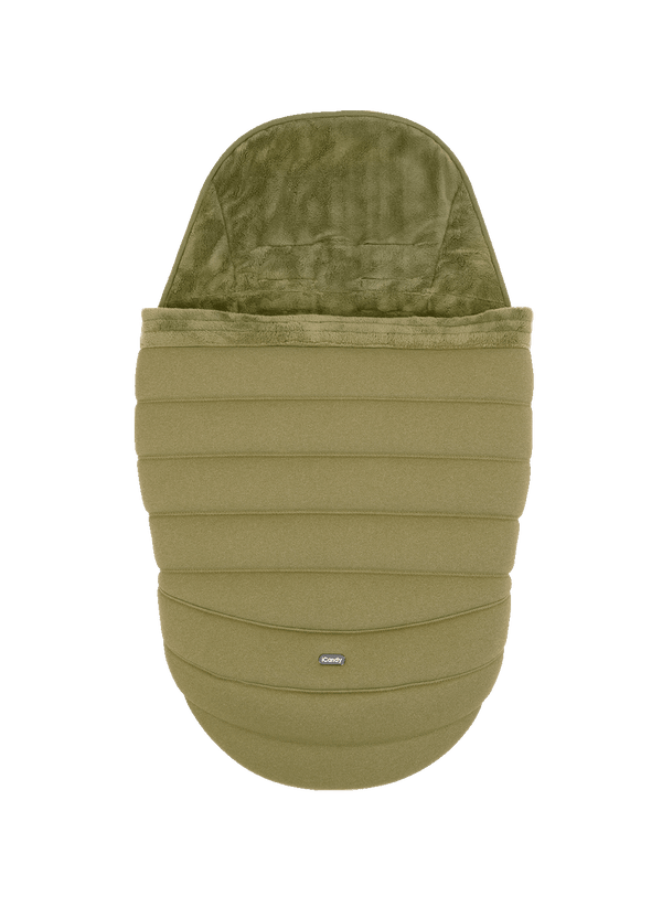 iCandy Footmuffs iCandy Peach 7 Duo Pod (Footmuff/Liner) - Olive