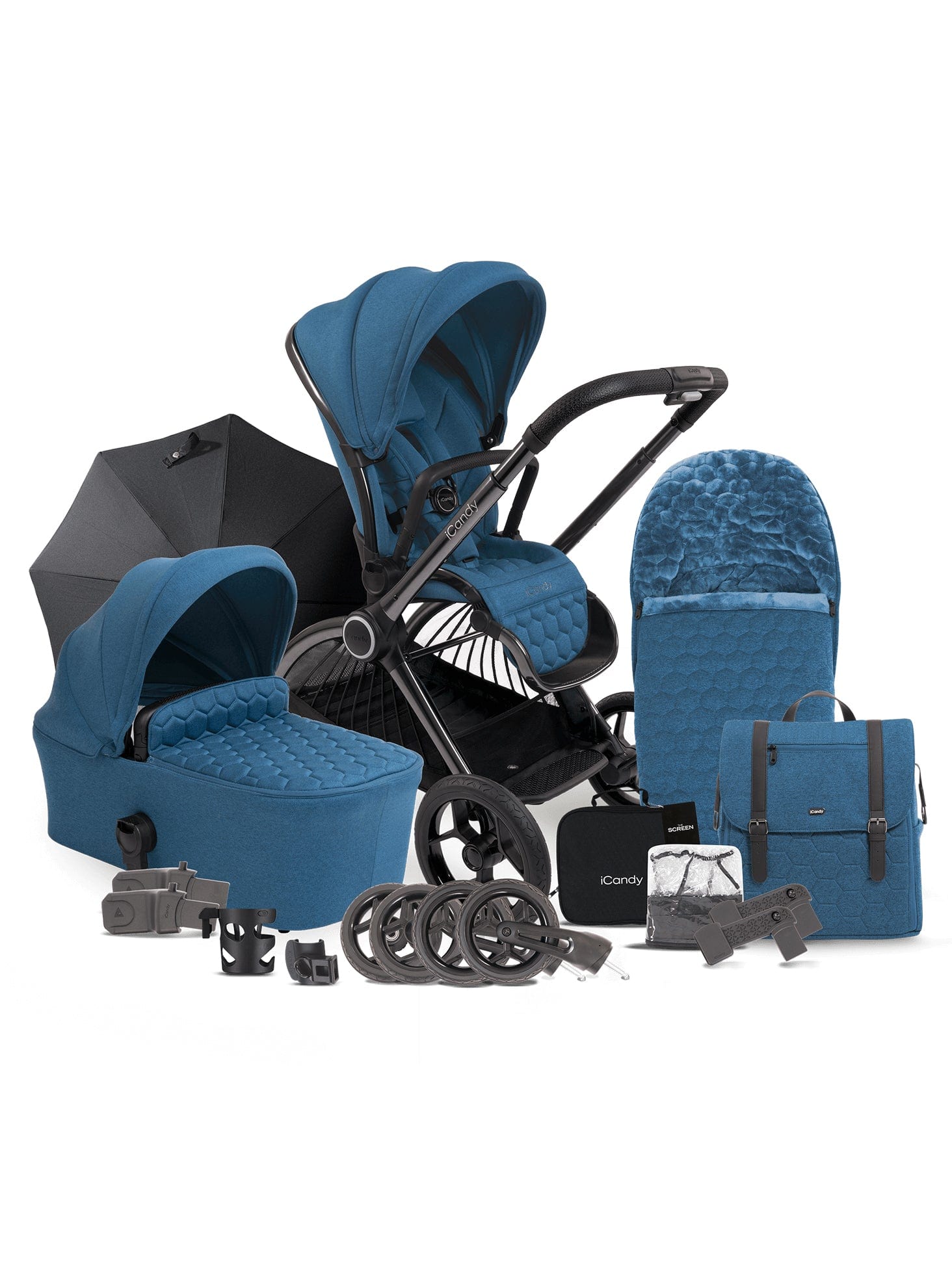 iCandy Strollers Pushchairs Bournemouth Baby Centre Tagged Blue UK Baby Centre