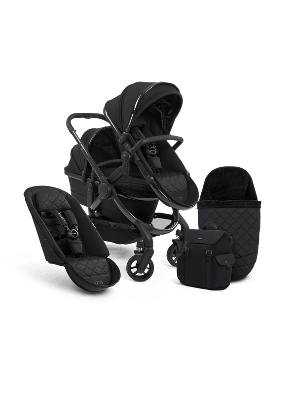 Icandy double pram for sale online