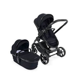 iCandy Prams & Pushchairs Peach 7 Pushchair and Carrycot - Jet / Black Edition