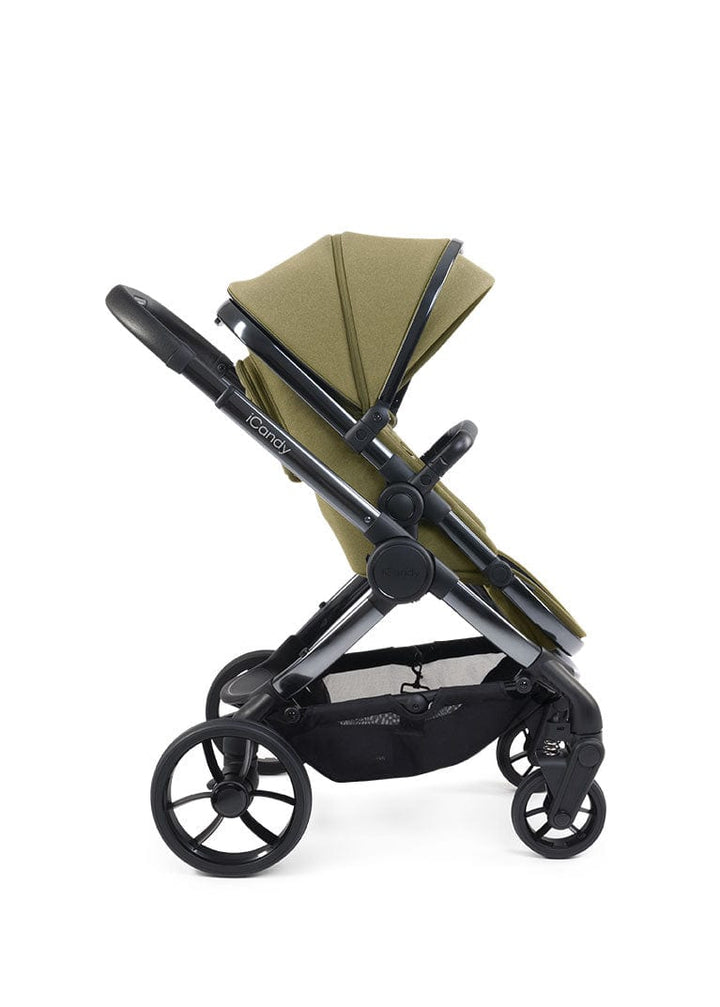 iCandy Prams & Pushchairs Peach 7 Pushchair and Carrycot - Phantom / Olive