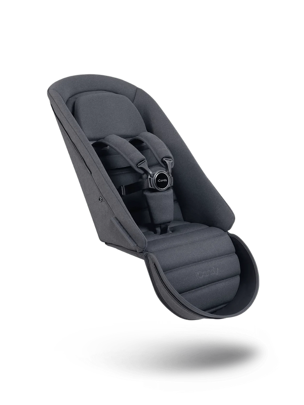 iCandy Pushchair Accessories iCandy Peach 7 2nd Seat Fabric - Dark Grey