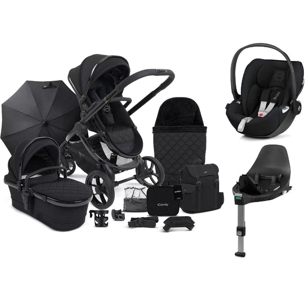 iCandy Travel Systems iCandy Peach 7 Designer Collection Cloud Z & Base Z Travel System - Cerium