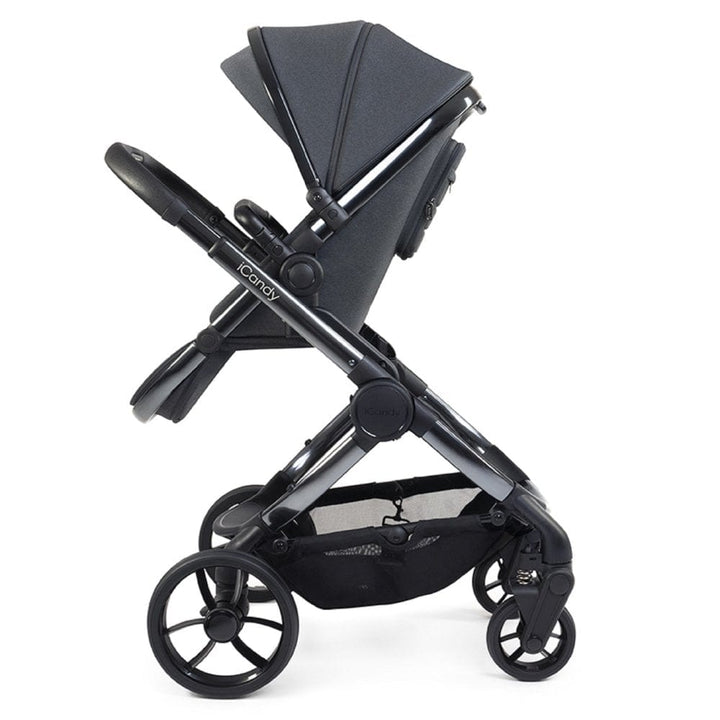 iCandy Travel Systems iCandy Peach 7 Maxi Cosi Cabriofix i-Size Travel System Bundle - Dark Grey