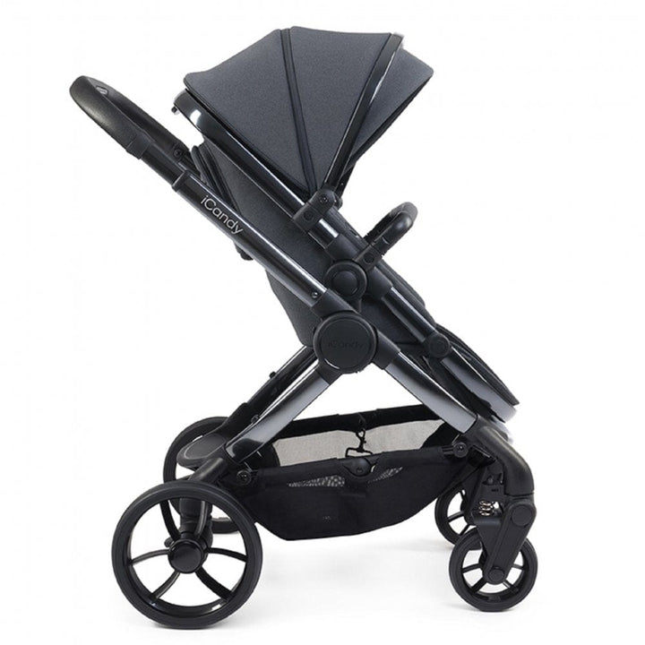 iCandy Travel Systems iCandy Peach 7 Maxi Cosi Cabriofix i-Size Travel System Bundle - Dark Grey