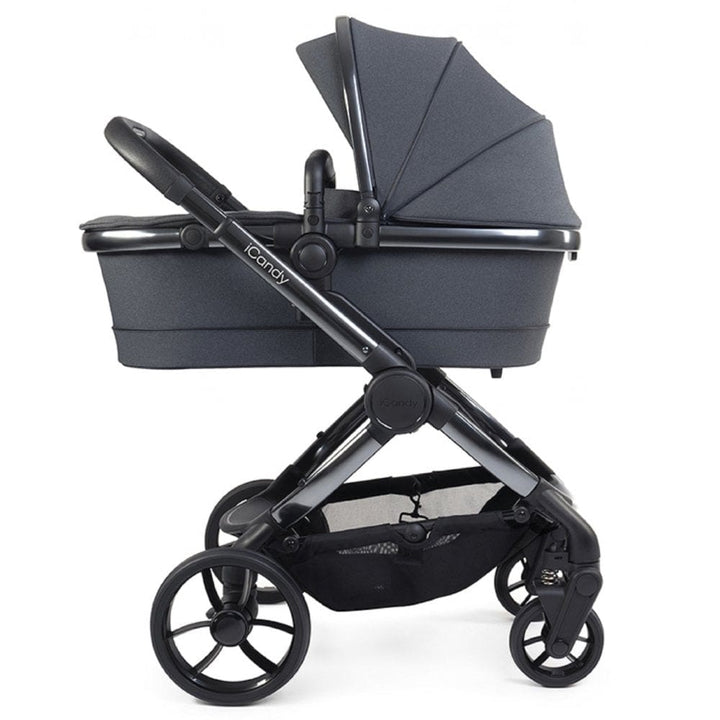 iCandy Travel Systems iCandy Peach 7 Maxi Cosi Cabriofix i-Size Travel System Bundle - Dark Grey