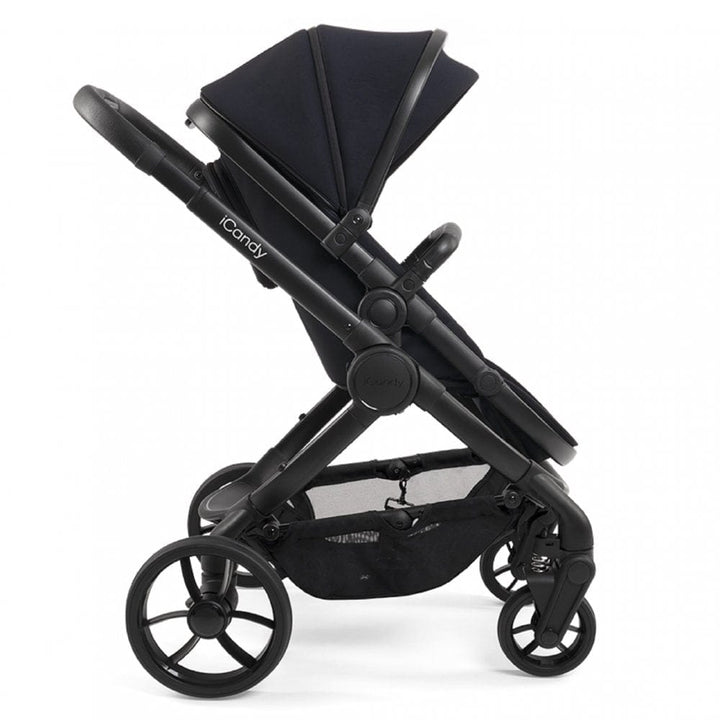 iCandy Travel Systems iCandy Peach 7 Maxi Cosi Cabriofix i-Size Travel System Bundle - Jet / Black Edition