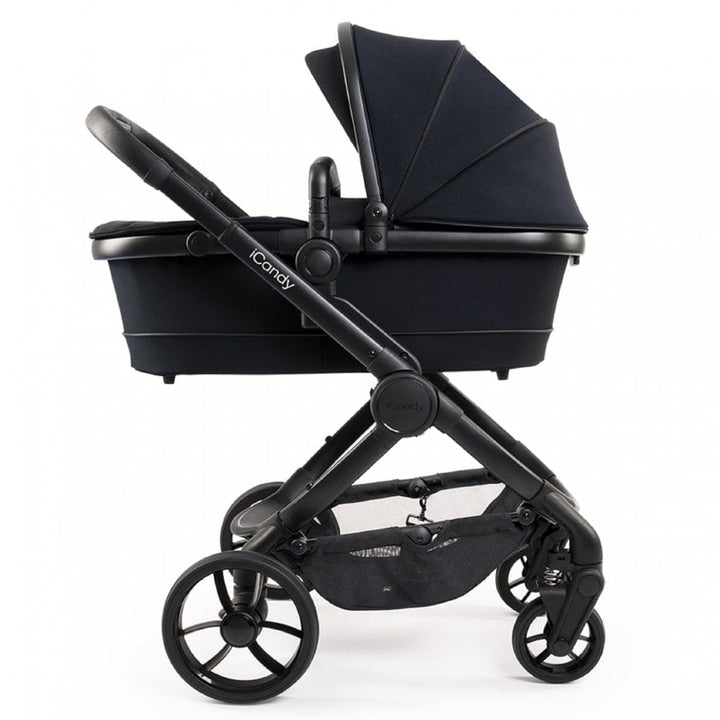 iCandy Travel Systems iCandy Peach 7 Maxi Cosi Cabriofix i-Size Travel System Bundle - Jet / Black Edition