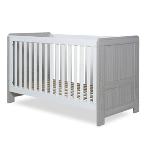 Ickle Bubba Cot Beds Ickle Bubba Pembrey Cot Bed - Ash Grey & White