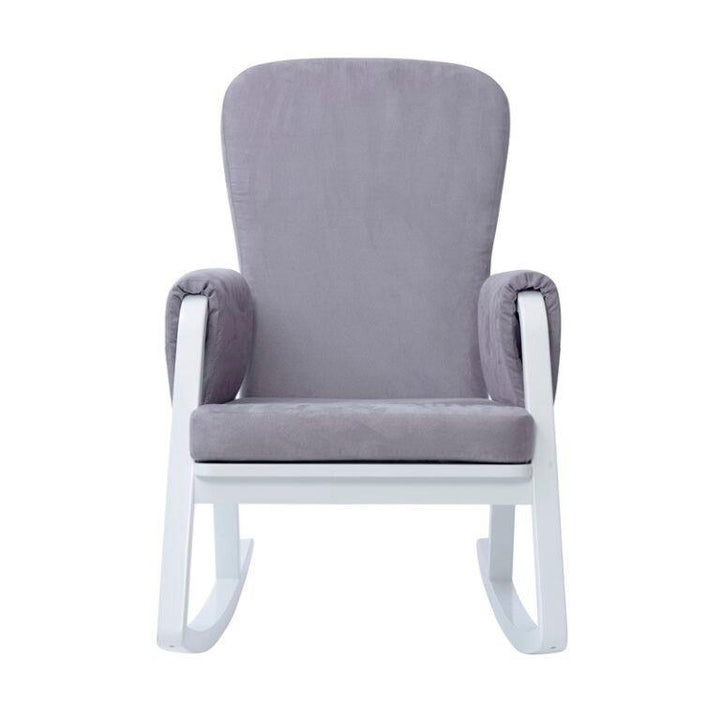 Ickle Bubba Nursing Chairs Ickle Bubba Dursley Rocking Chair and Stool - Pearl Grey