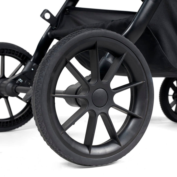 Ickle Bubba Prams & Pushchairs Ickle Bubba Cosmo 2 in 1 Plus Pushchair - Black / Graphite Grey / Tan