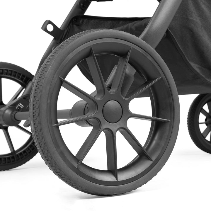 Ickle Bubba Prams & Pushchairs Ickle Bubba Cosmo 2 in 1 Plus Pushchair - Gunmetal / Black / Tan