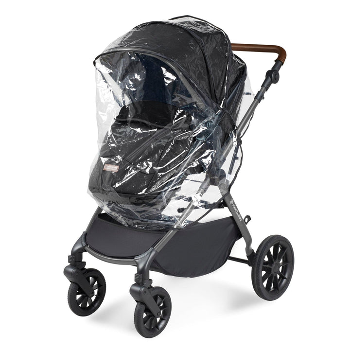 Ickle Bubba Prams & Pushchairs Ickle Bubba Cosmo 2 in 1 Plus Pushchair - Gunmetal / Black / Tan