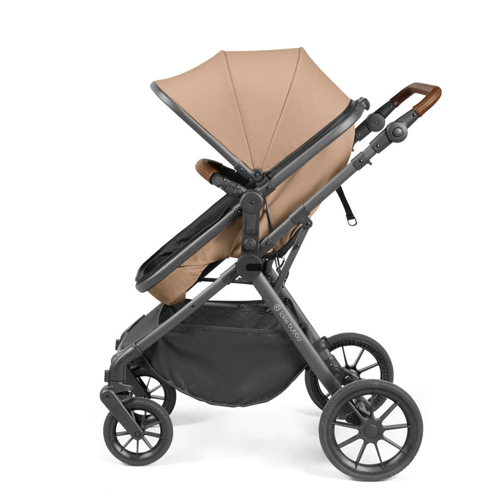 Ickle Bubba Prams & Pushchairs Ickle Bubba Cosmo 2 in 1 Plus Pushchair - Gunmetal / Desert / Tan