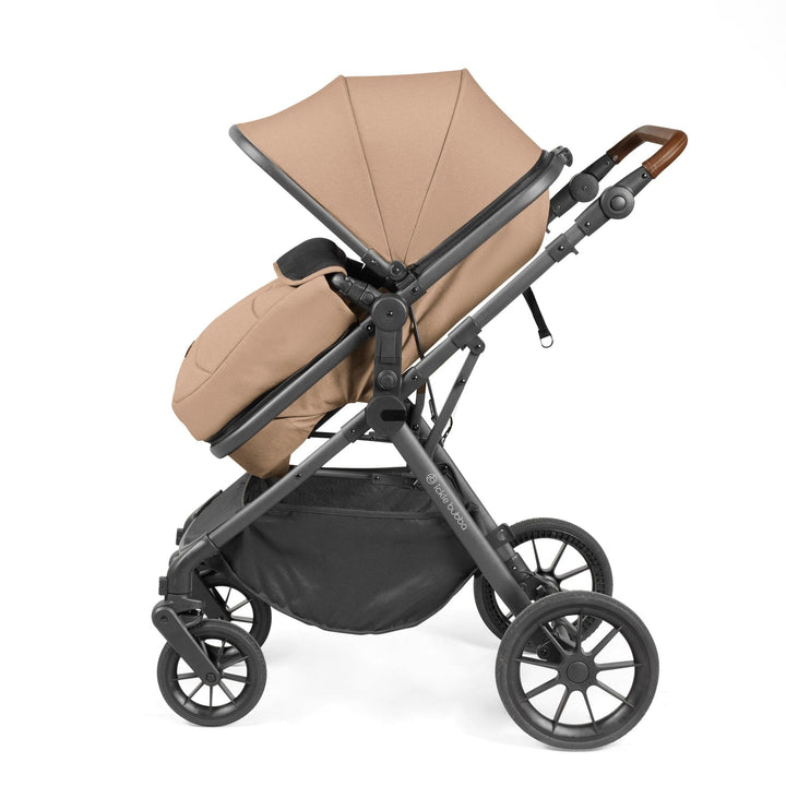 Ickle Bubba Prams & Pushchairs Ickle Bubba Cosmo 2 in 1 Plus Pushchair - Gunmetal / Desert / Tan