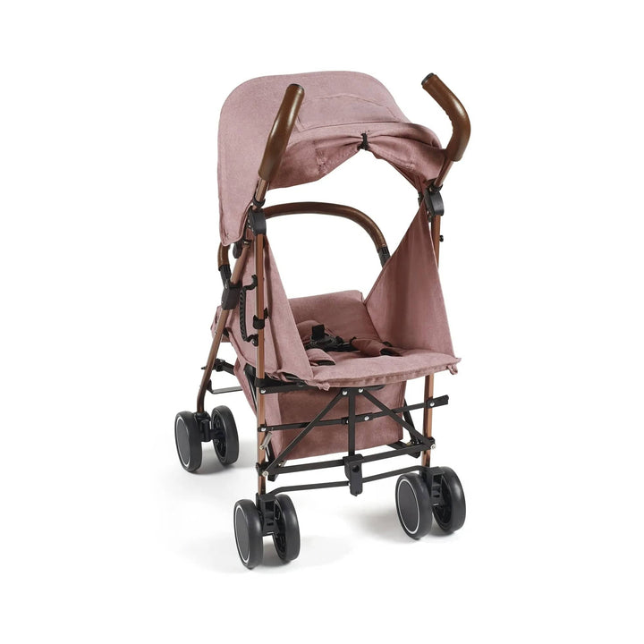 Ickle Bubba Prams & Pushchairs Ickle Bubba Discovery Stroller, Max Bundle - Rose Gold / Dusky Pink / Tan